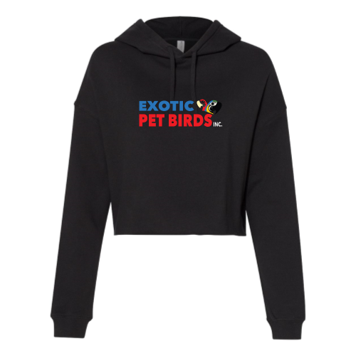 Exotic Pet Birds - Independent Trading Women's Crop Hoodie