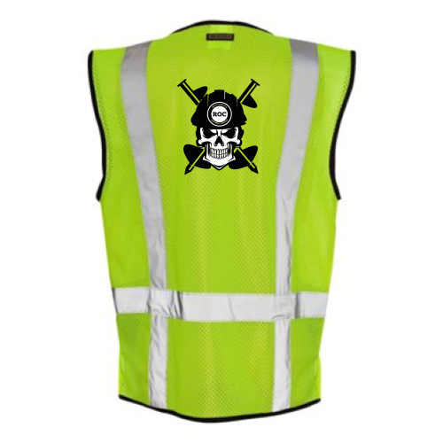 RocEquipmentEmployee - Class 2 Black Bottom Vest