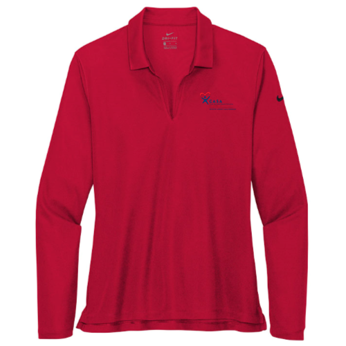 SeventhCircuit Nike - Ladies Dri-FIT Long Sleeve Polo