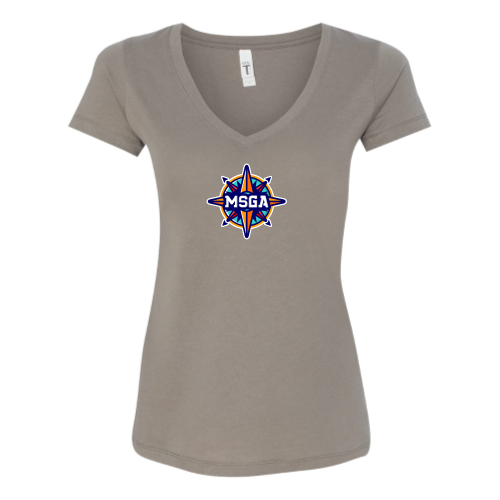 MSGA - Next Level - Womens V-Neck 1540