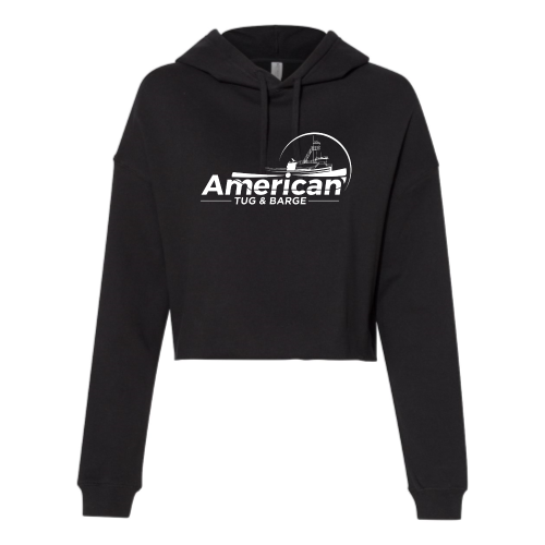 American Tug & Barge - Independent Trading Women's Crop Hoodie