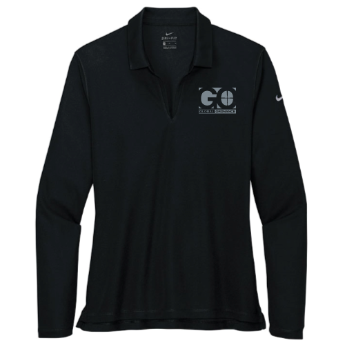 GlobalOrdnance - Nike - Ladies Dri-FIT Long Sleeve Polo - v2