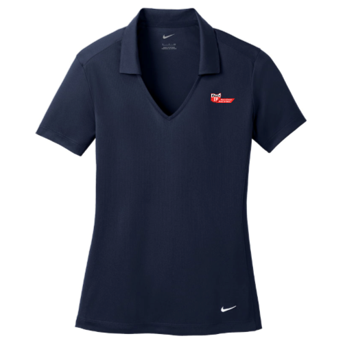 HealthTransit - Nike Golf Ladies Dri-FIT Vertical Mesh Polo v1