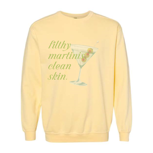 JamesStreetMedSpaTeam - Pigment-Dyed Crewneck Sweatshirt v1