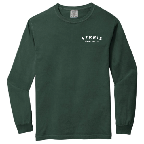 FerrisCoffee - Comfort Colors - Circle Badge Logo