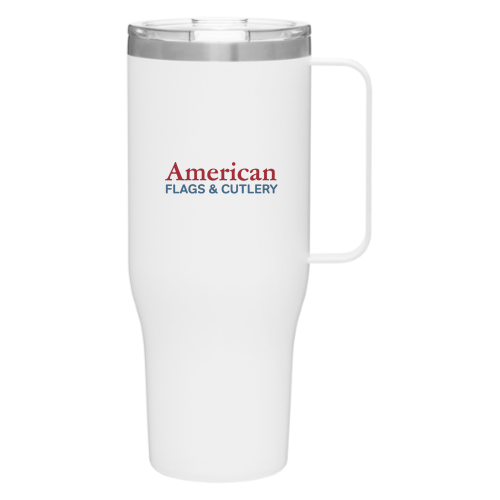 American Flags and Cutlery - Denali 40oz Thermal Mug