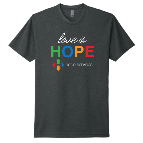 HopeServices - Next Level Unisex CVC T-Shirt - v2