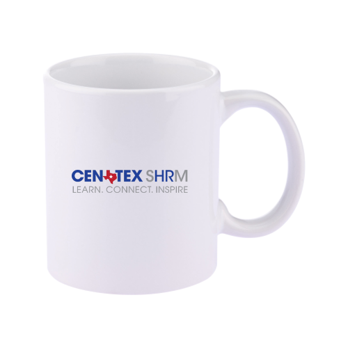 CentexSHRM - 11oz Basic C Handle Ceramic Mug