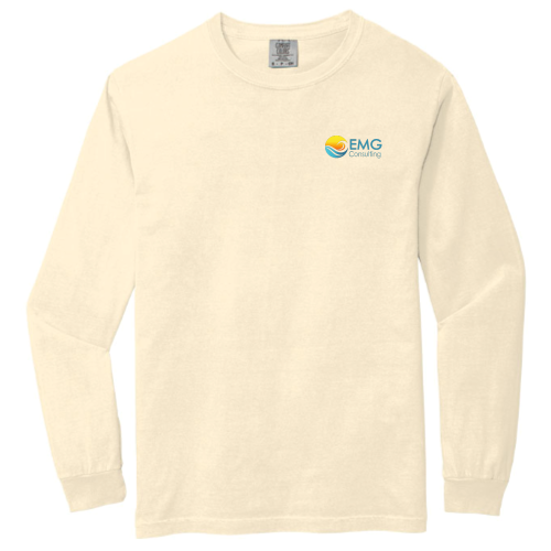 EMGConsulting - Comfort Colors Garment-Dyed Heavyweight Long Sleeve T-Shirt