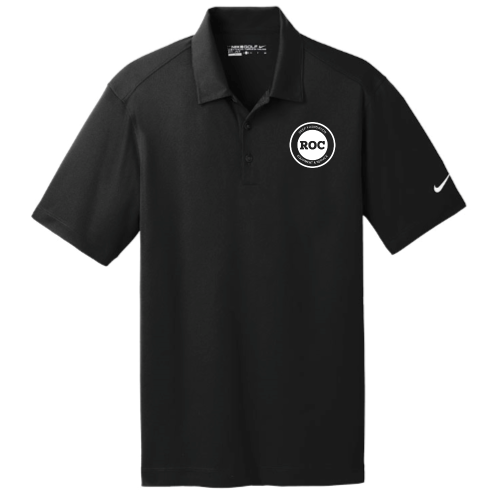 RocEquipmentEmployee - Nike Dri-FIT Vertical Mesh Polo - v1