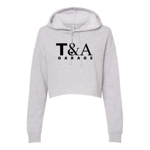 T&A Garage - Independent Trading Women's Crop Hoodie