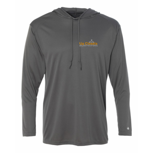 UpClosets - B-Core Long Sleeve Hooded T-Shirt