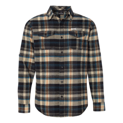 NYC Brewers Guild - Yarn-Dyed Long Sleeve Flannel Shirt