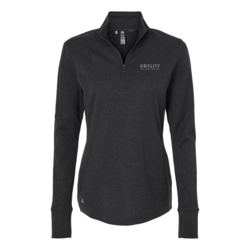 AmplifyRES - Women's 3-Stripes Quarter-Zip Sweater v2
