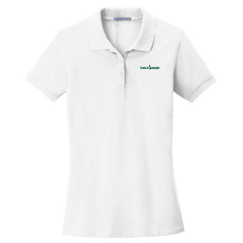 Train of Thought - Port Authority Ladies EZCotton Polo v1