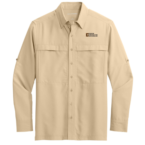 EbersonConstruction - Port Authority Long Sleeve UV Daybreak Shirt W960