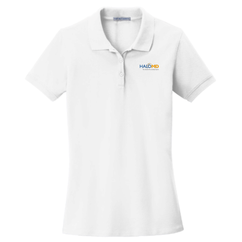 HaloMD - Port Authority Ladies EZCotton Polo v1
