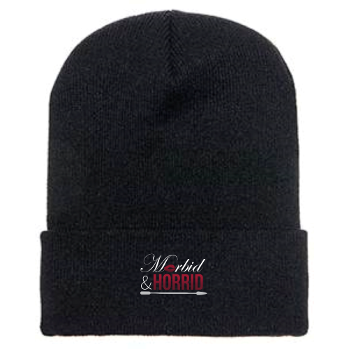 MorbidandHorrid - Cuffed Knit Beanie Yupoong Black