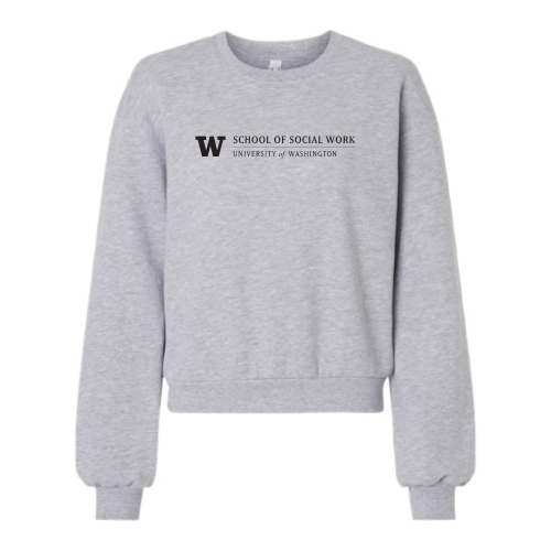 UWSSW - ReFlex Women's Fleece Crewneck Sweatshirt