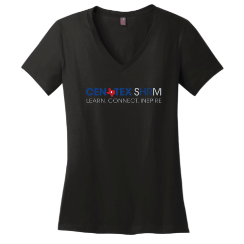 CentexSHRM - District Made Ladies Perfect Weight V-Neck Tee v2
