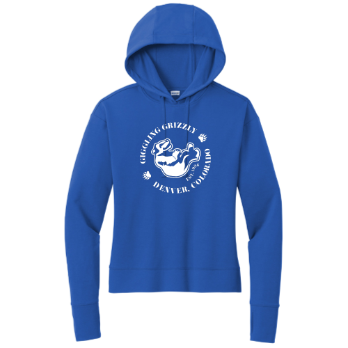 GigglingGrizzly - Sport-Tek Ladies Sport-Wick Flex Fleece Pullover Hoodie - v1