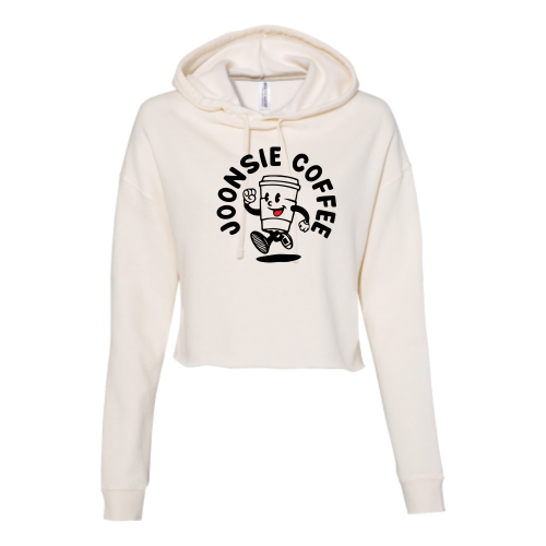 JoonsieCoffee - Independent Trading - Women's Crop Hoodie
