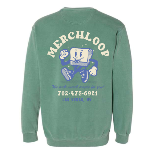 Merchloop - Squeegee Man Crewneck