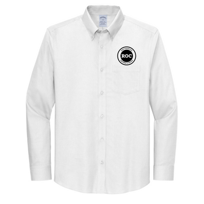 RocEquipmentEmployee - Brooks Brothers Wrinkle-Free Stretch Nailhead Shirt - v2