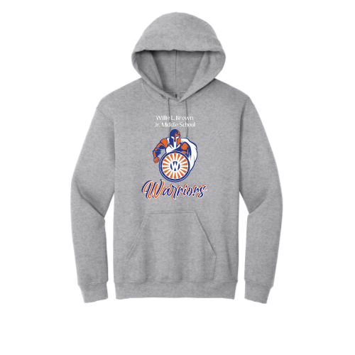 WillieBrownJr.MiddleSchool - Gildan Heavy Blend Hooded Sweatshirt