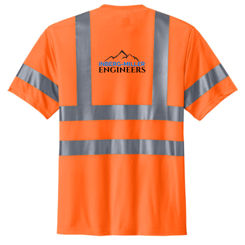 IME - CornerStone ANSI 107 Class 3 Short Sleeve Snag-Resistant Reflective T-Shirt