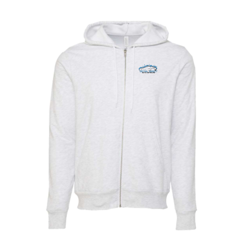 Detaildirect - Unisex Sponge Fleece Full-Zip Hooded Sweatshirt