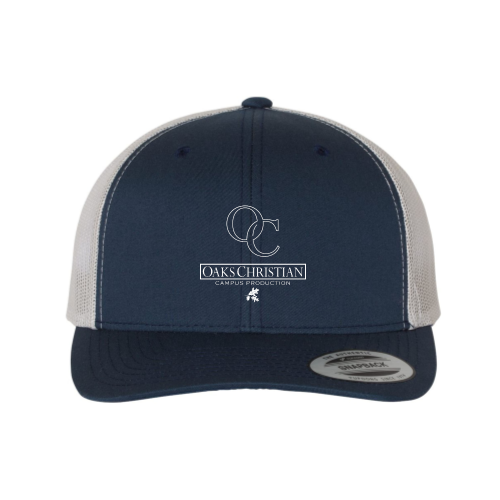 Oaks Christian Retro Trucker Cap