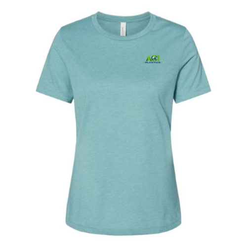 ACI Plastics - Women's Relaxed Fit Heather CVC Tee