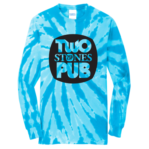 TwoStonesPub - Port & Company Essential Tie-Dye Long Sleeve Tee v2