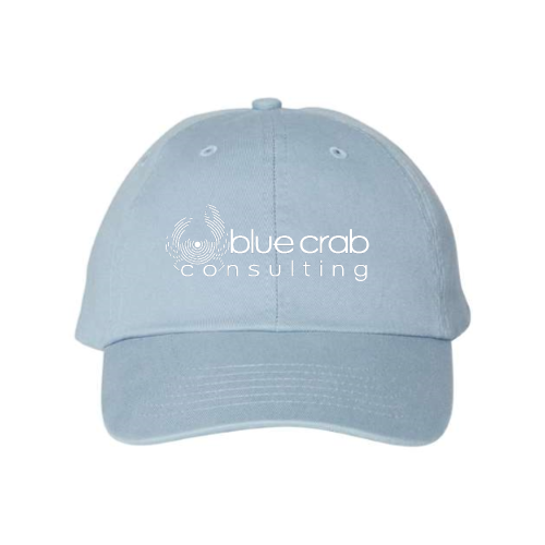 BlueCrabConsulting - Adult Bio-Washed Unstructured Cap v2