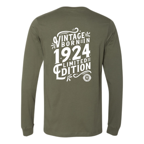 FerrisCoffee - Bella Canvas - 3501 - Vintage Born LS