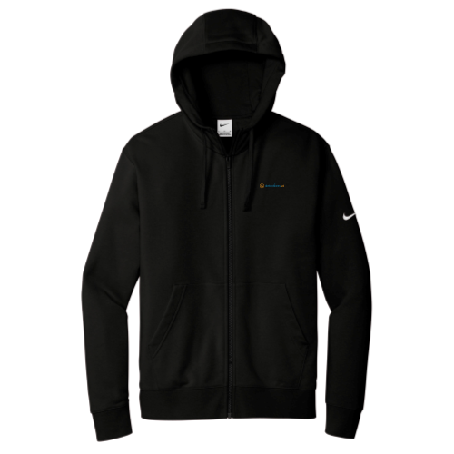 detections.ai - Nike Club Fleece Sleeve Swoosh Full-Zip Hoodie