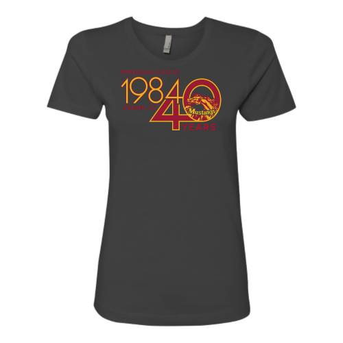 Ponderosa HS 1984 Ladies Next Level T-Shirt