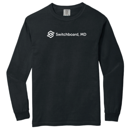 Switchboard, MD - Comfort Colors Garment-Dyed Heavyweight Long Sleeve T-Shirt