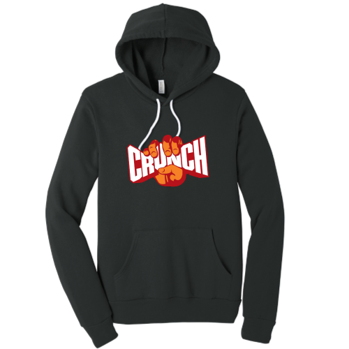 CrunchFitness - Unisex Poly/Cotton Hooded Pullover Sweatshirt