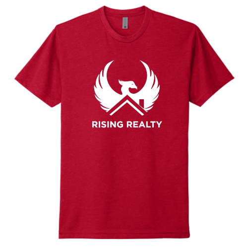 RisingRealty - Next Level Unisex CVC T-Shirt