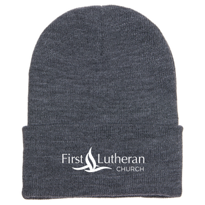 FirstLutheranChurch - Adult Cuffed Knit Beanie