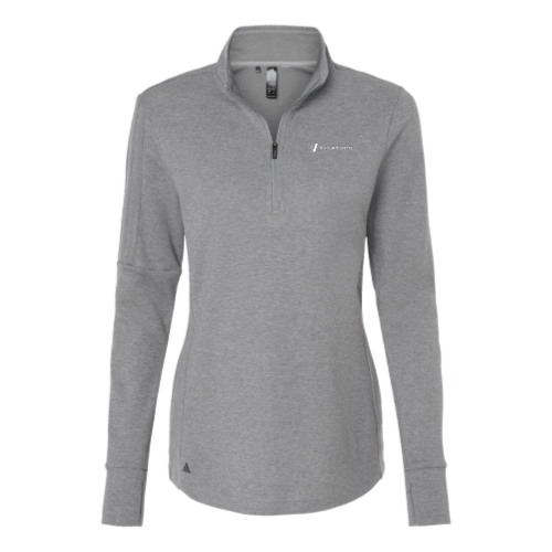 VulcanForms - Women's 3-Stripes Quarter-Zip Sweater v1