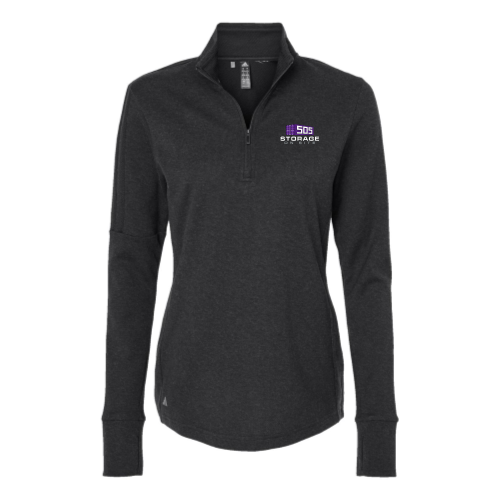 SOS - Women's 3-Stripes Quarter-Zip Sweater v1
