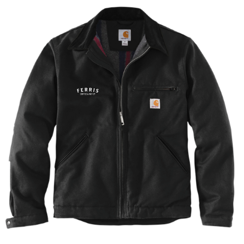 FerrisCoffee - Carhartt Duck - Workwear Jacket Main Logo