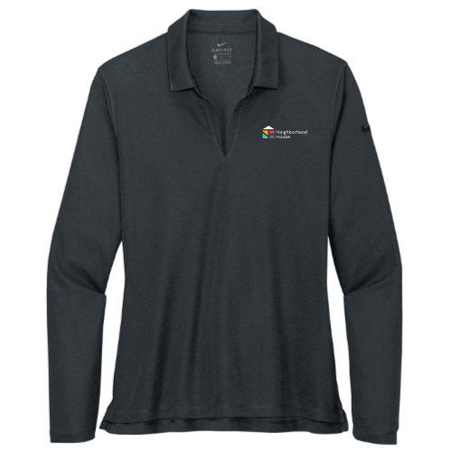 NeighborhoodHouse - Nike - Ladies Dri-FIT Long Sleeve Polo v2