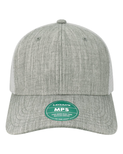 Melange Grey White