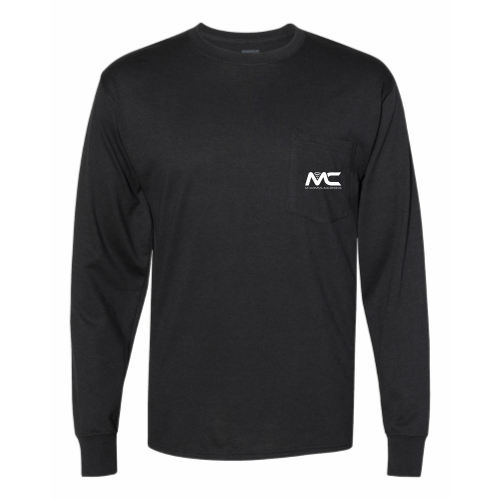 M-Comm - Workwear Long Sleeve Pocket T-Shirt