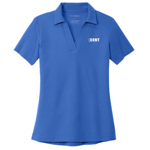 DENT - Sustainable - Port Authority Ladies C-FREE Cotton Blend Pique Polo v1