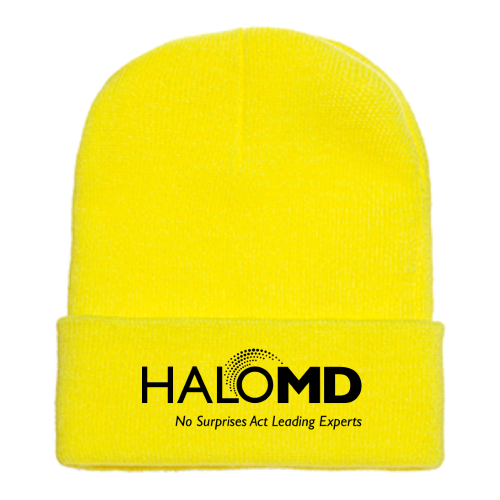 HaloMD - Adult Cuffed Knit Beanie v3